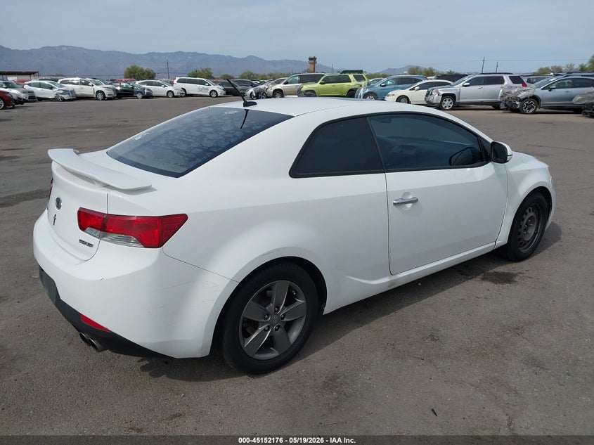 2012 Kia Forte VIN KNAFU6A22C5624498 IAAI salvage auction — LEFT FRONT, Salvage (Arizona), sold $500 on 2026-07-23 (photo 4)