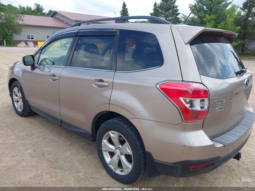 2014 Subaru Forester VIN JF2SJAMC8EH510428 IAAI salvage auction — UNKNOWN, Salvage Title, sold $750 on 2026-07-22 (photo 3)