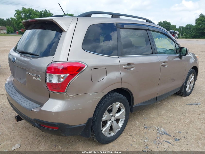2014 Subaru Forester VIN JF2SJAMC8EH510428 IAAI salvage auction — UNKNOWN, Salvage Title, sold $750 on 2026-07-22 (photo 4)