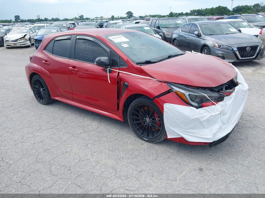 2024 Toyota Corolla VIN JTNABAAE8RA008459 IAAI salvage auction — FRONT END, Salvage (Missouri), sold $7,150 on 2026-07-21 (photo 1)