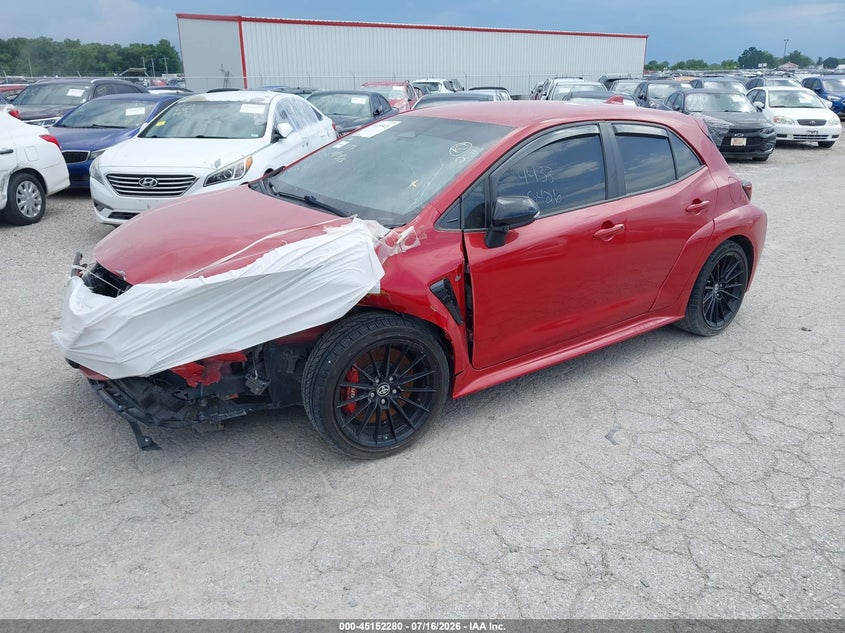 2024 Toyota Corolla VIN JTNABAAE8RA008459 IAAI salvage auction — FRONT END, Salvage (Missouri), sold $7,150 on 2026-07-21 (photo 2)