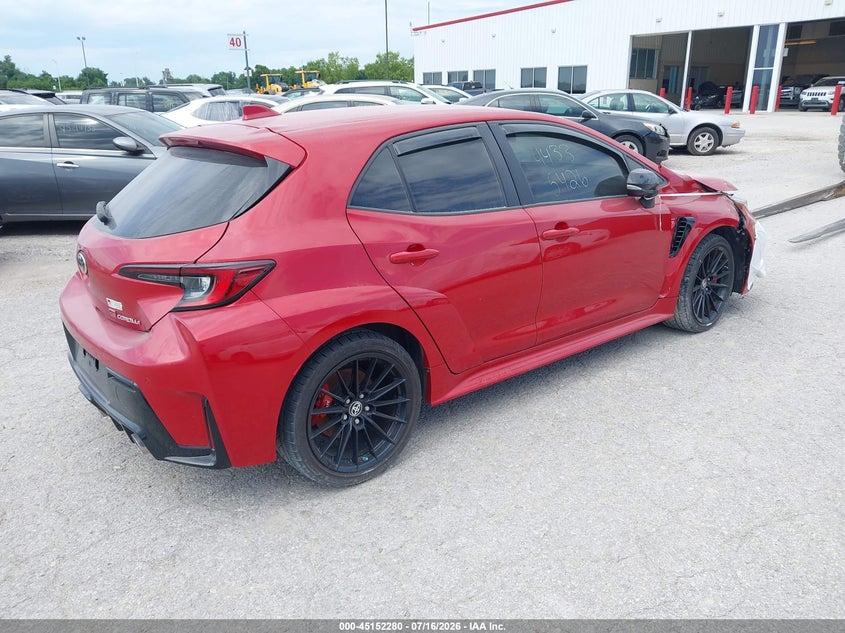 2024 Toyota Corolla VIN JTNABAAE8RA008459 IAAI salvage auction — FRONT END, Salvage (Missouri), sold $7,150 on 2026-07-21 (photo 4)