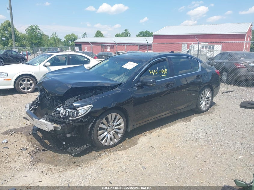 2014 Acura RLX VIN JH4KC1F55EC007278 IAAI salvage auction — FRONT END, Salvage (Georgia), sold $500 on 2026-07-25 (photo 2)