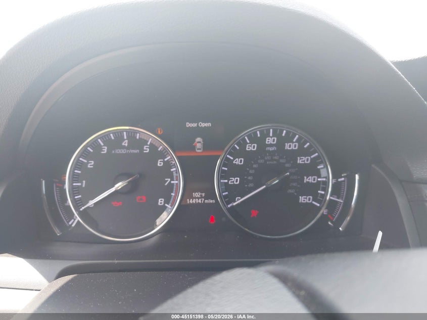 2014 Acura RLX VIN JH4KC1F55EC007278 IAAI salvage auction — FRONT END, Salvage (Georgia), sold $500 on 2026-07-25 (photo 7)