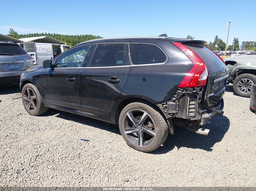 2014 Volvo Xc60 VIN YV4902DZ7E2554267 IAAI salvage auction — FRONT & REAR, Salvage (Oregon), sold $3,250 on 2026-08-07 (photo 3)