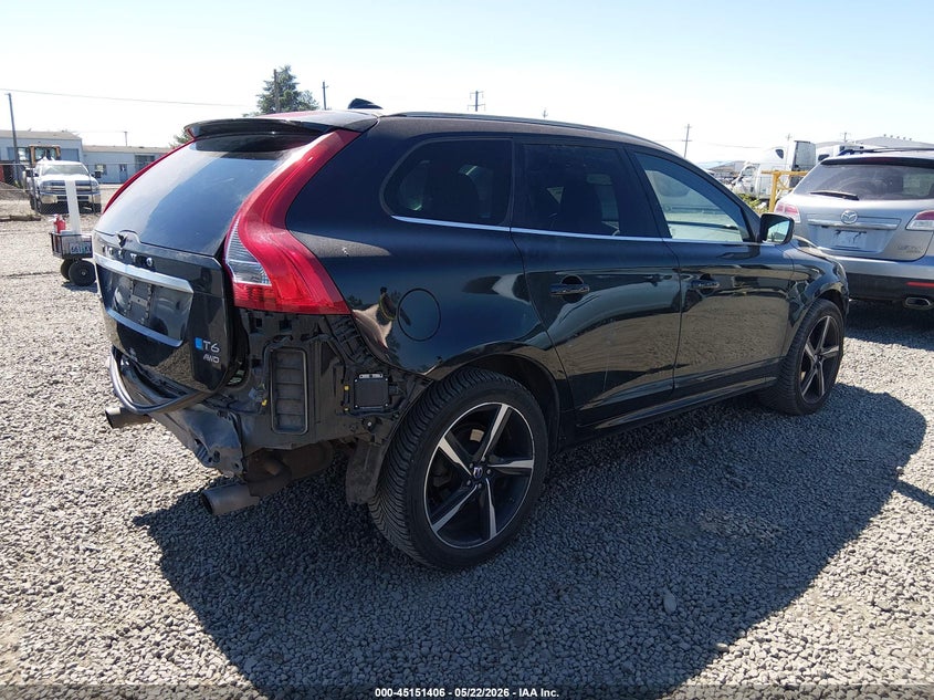 2014 Volvo Xc60 VIN YV4902DZ7E2554267 IAAI salvage auction — FRONT & REAR, Salvage (Oregon), sold $3,250 on 2026-08-07 (photo 4)
