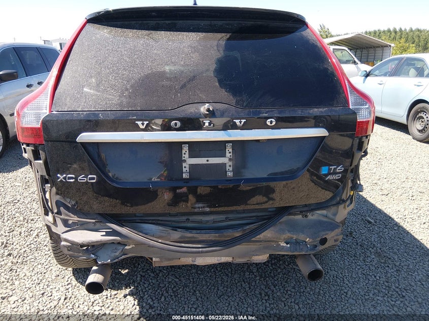 2014 Volvo Xc60 VIN YV4902DZ7E2554267 IAAI salvage auction — FRONT & REAR, Salvage (Oregon), sold $3,250 on 2026-08-07 (photo 6)