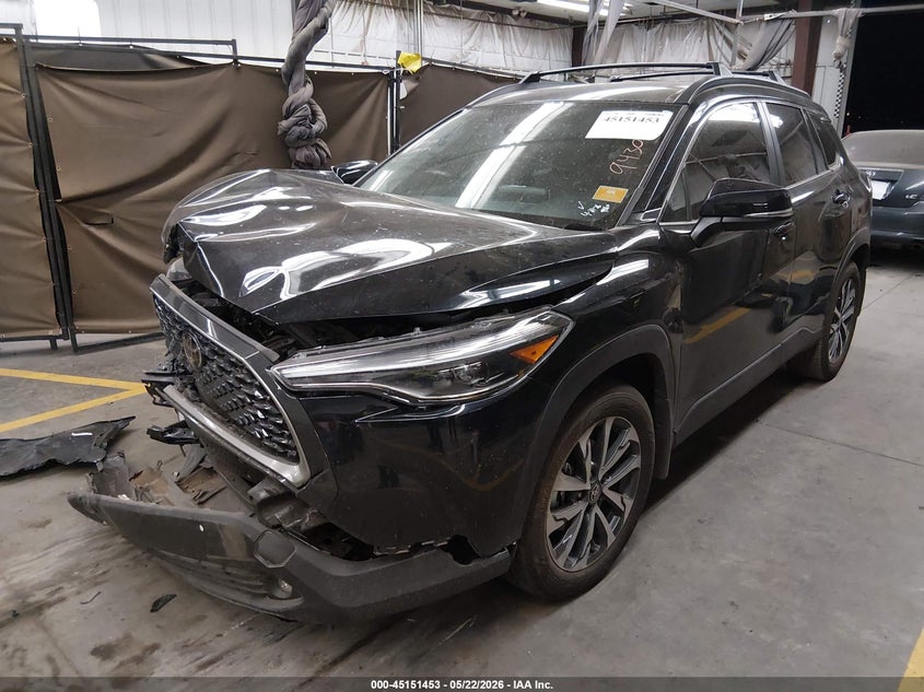 2025 Toyota Corolla cross VIN 7MUDAAAG2SV134675 IAAI salvage auction — FRONT END, Salvage (Arizona), sold $175 on 2026-07-28 (photo 2)