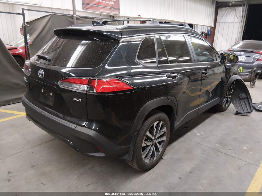2025 Toyota Corolla cross VIN 7MUDAAAG2SV134675 IAAI salvage auction — FRONT END, Salvage (Arizona), sold $175 on 2026-07-28 (photo 4)