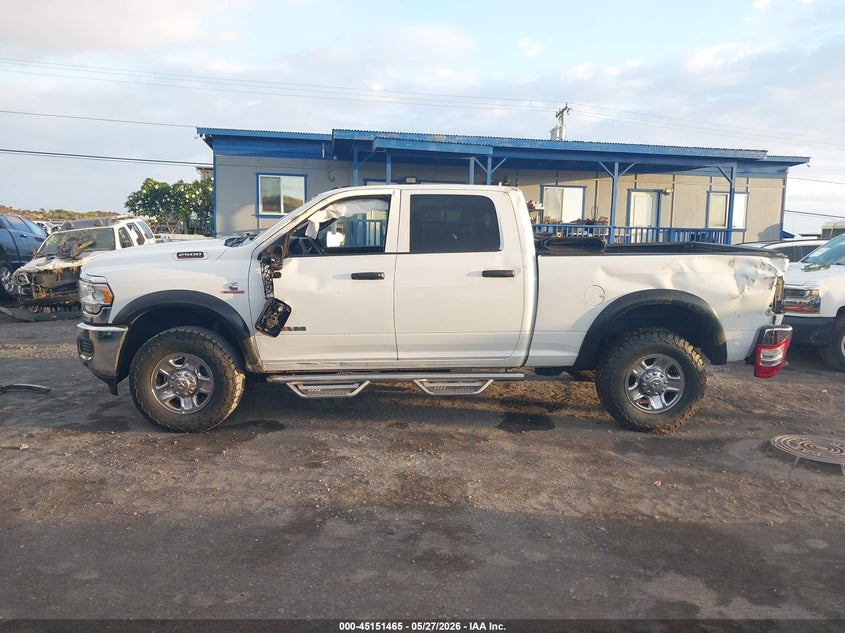 2022 Ram 2500 VIN 3C6UR5CL9NG161631 IAAI salvage auction — ROLLOVER, Clear (Hawaii), sold $75 on 2026-08-14 (photo 6)