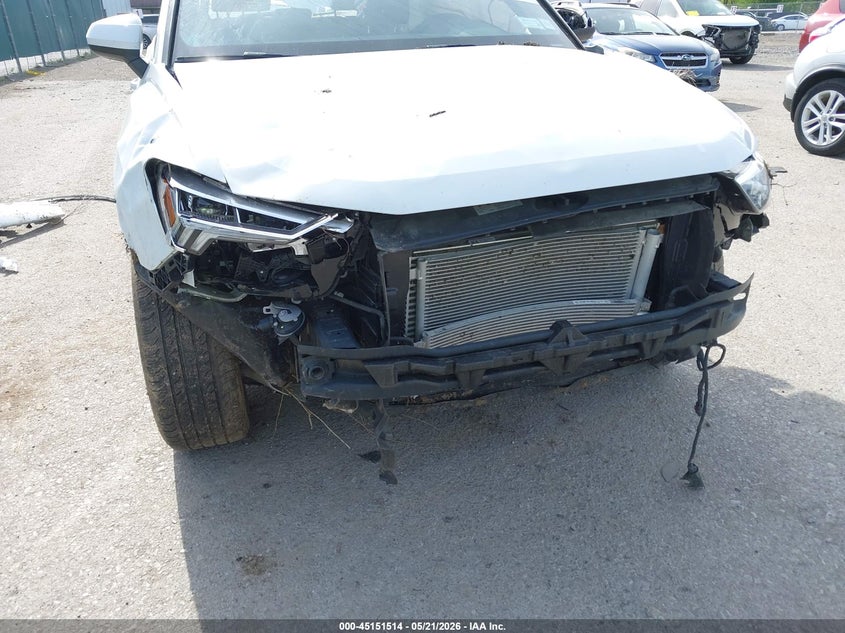 2024 Audi Q3 VIN WA1DECF31R1124155 IAAI salvage auction — FRONT & REAR, Mv-907A (New York), sold $4,775 on 2026-07-14 (photo 6)