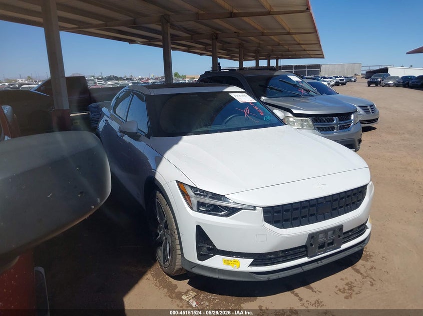 2022 Polestar 2 VIN LPSED3KA6NL050790 IAAI salvage auction — NORMAL WEAR, Clear (Arizona), sold $10,500 on 2026-07-14 (photo 1)