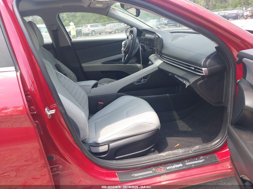2023 Hyundai Elantra VIN KMHLN4AJXPU054238 IAAI salvage auction — FRONT END, Mv-907A (New York), sold $5,150 on 2026-07-07 (photo 5)