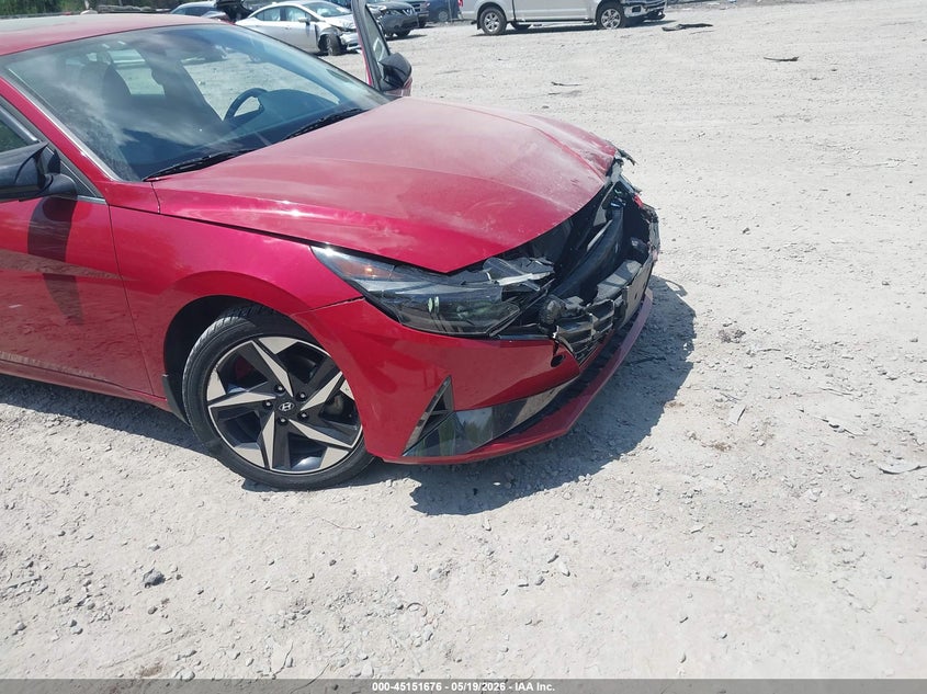 2023 Hyundai Elantra VIN KMHLN4AJXPU054238 IAAI salvage auction — FRONT END, Mv-907A (New York), sold $5,150 on 2026-07-07 (photo 6)