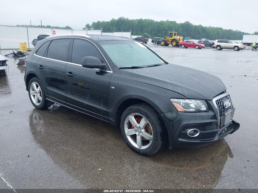 2012 Audi Q5 VIN WA1DKAFP2CA034732 IAAI salvage auction — FRONT END, Clear (Indiana), sold $25 on 2026-07-16 (photo 1)