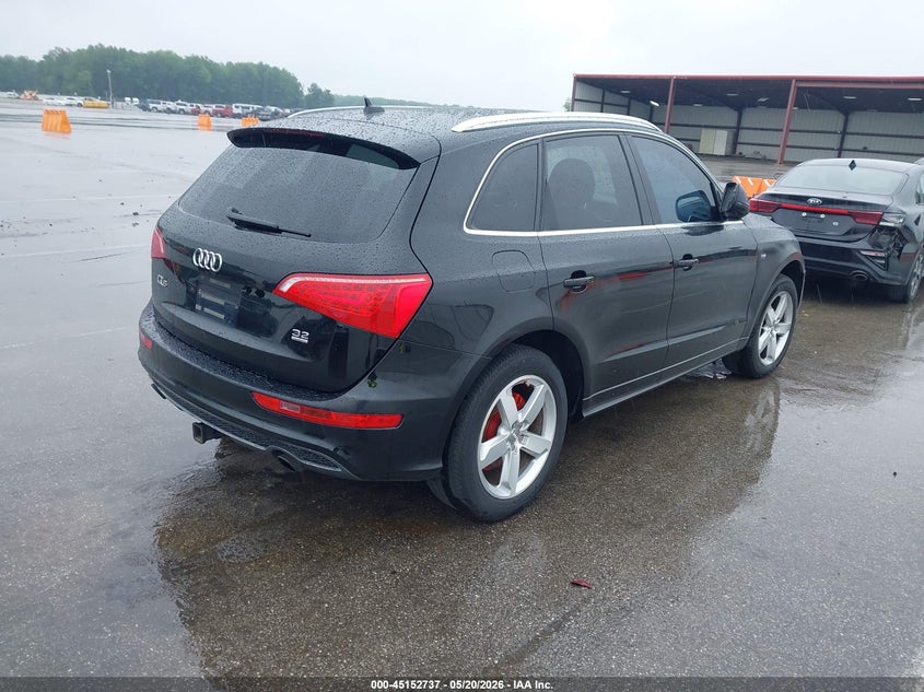 2012 Audi Q5 VIN WA1DKAFP2CA034732 IAAI salvage auction — FRONT END, Clear (Indiana), sold $25 on 2026-07-16 (photo 4)