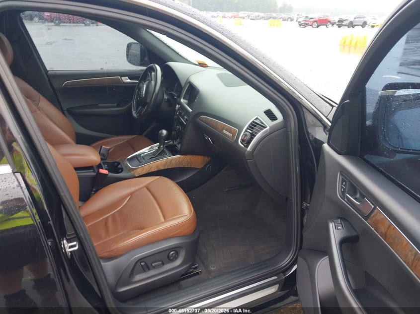 2012 Audi Q5 VIN WA1DKAFP2CA034732 IAAI salvage auction — FRONT END, Clear (Indiana), sold $25 on 2026-07-16 (photo 5)
