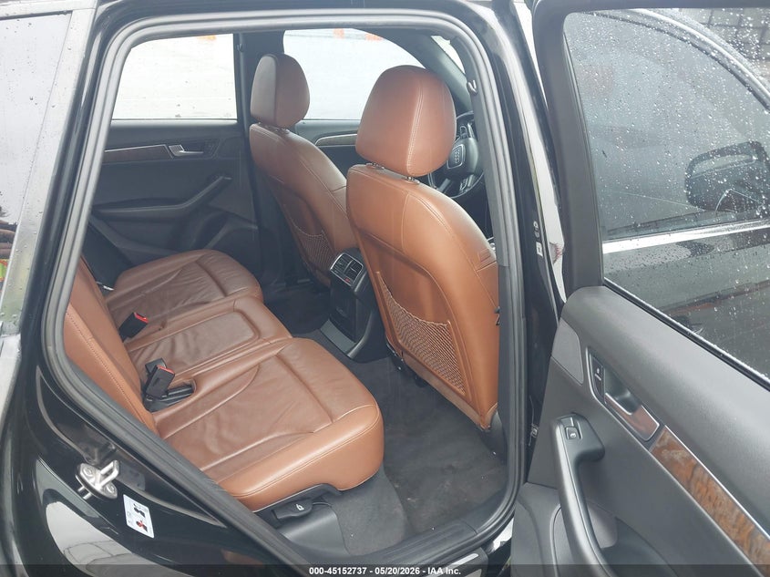 2012 Audi Q5 VIN WA1DKAFP2CA034732 IAAI salvage auction — FRONT END, Clear (Indiana), sold $25 on 2026-07-16 (photo 8)