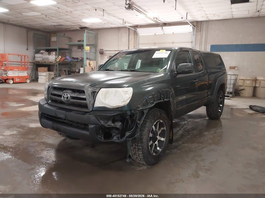 2010 Toyota Tacoma VIN 5TEUX4EN9AZ708175 IAAI salvage auction — EXTERIOR BURN, Salvage (Maine), sold $2,600 on 2026-07-20 (photo 2)