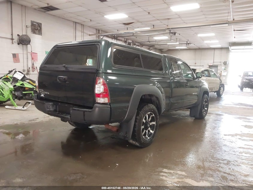 2010 Toyota Tacoma VIN 5TEUX4EN9AZ708175 IAAI salvage auction — EXTERIOR BURN, Salvage (Maine), sold $2,600 on 2026-07-20 (photo 4)