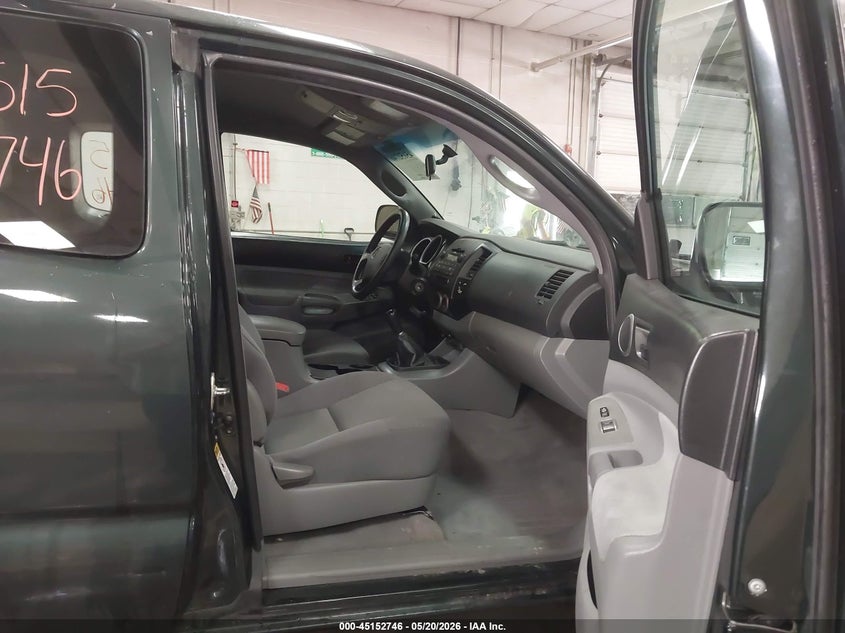 2010 Toyota Tacoma VIN 5TEUX4EN9AZ708175 IAAI salvage auction — EXTERIOR BURN, Salvage (Maine), sold $2,600 on 2026-07-20 (photo 5)