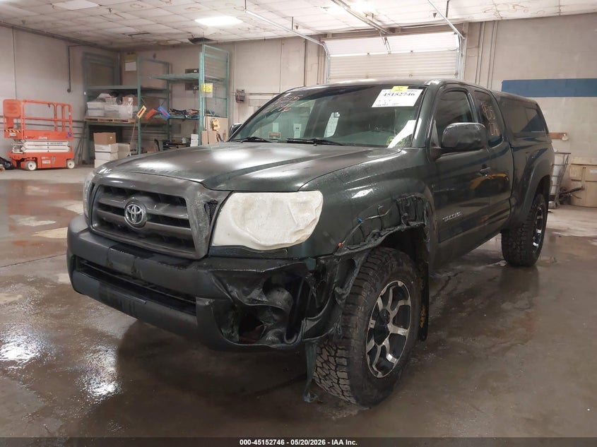 2010 Toyota Tacoma VIN 5TEUX4EN9AZ708175 IAAI salvage auction — EXTERIOR BURN, Salvage (Maine), sold $2,600 on 2026-07-20 (photo 6)