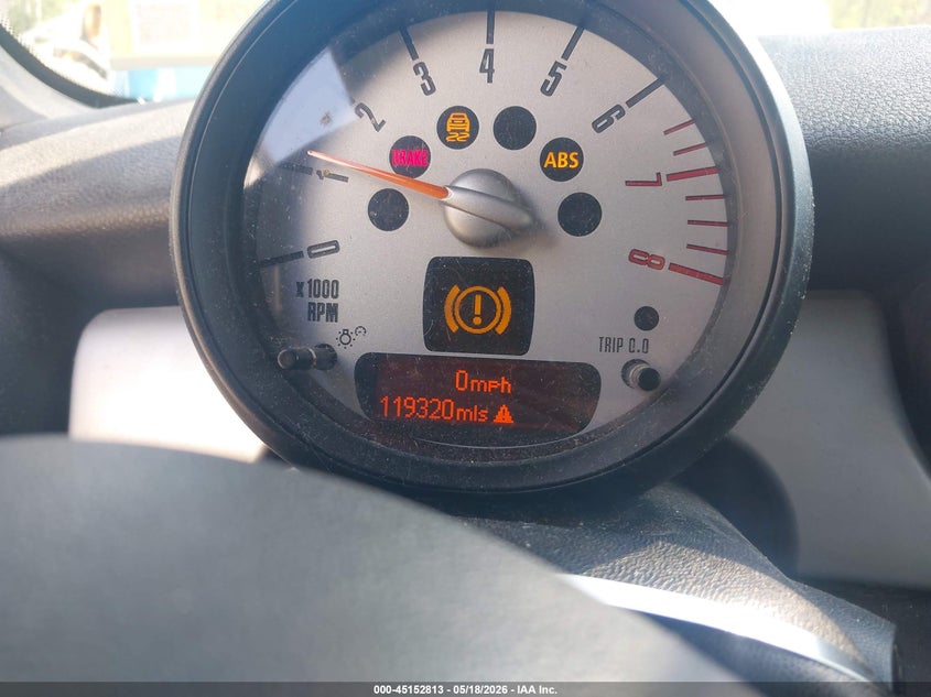 2013 Mini Hard top VIN WMWSU3C50DT373532 IAAI salvage auction — NORMAL WEAR, Clear (Montana), sold $525 on 2026-07-23 (photo 7)