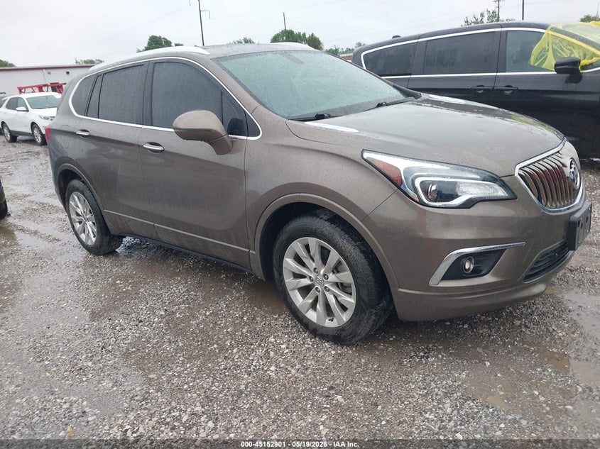 2017 Buick Envision VIN LRBFXBSA3HD098872 IAAI salvage auction — HAIL, Clear (Missouri), sold $4,250 on 2026-07-06 (photo 1)