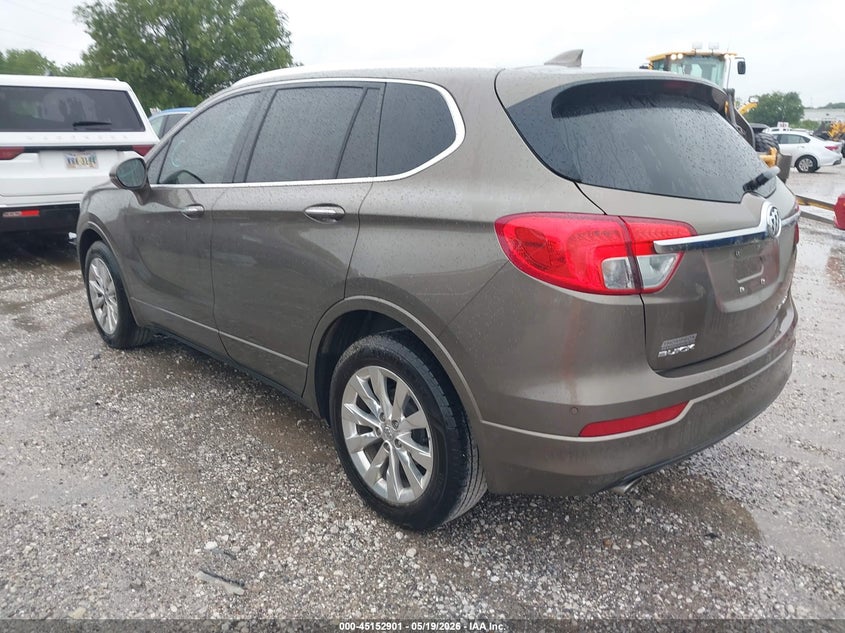 2017 Buick Envision VIN LRBFXBSA3HD098872 IAAI salvage auction — HAIL, Clear (Missouri), sold $4,250 on 2026-07-06 (photo 3)