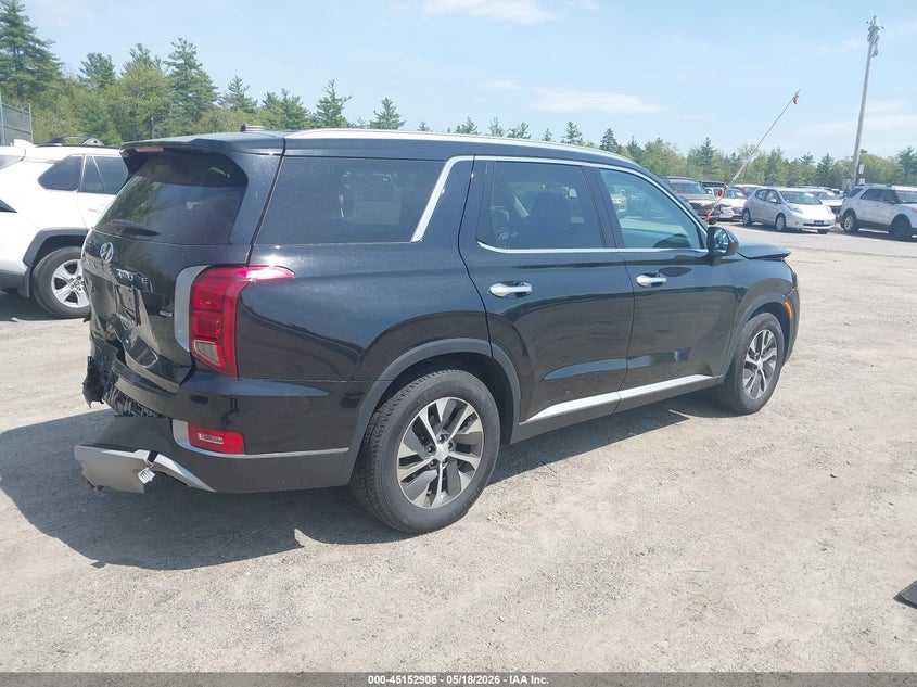 2020 Hyundai Palisade VIN KM8R2DHE8LU072615 IAAI salvage auction — REAR END, Salvage (Massachusetts), sold $5,975 on 2026-07-31 (photo 4)