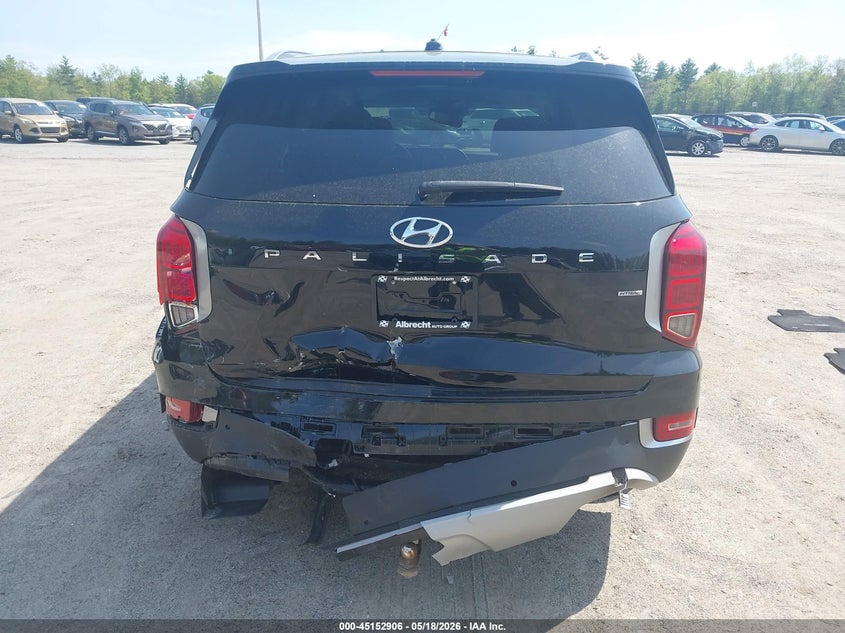 2020 Hyundai Palisade VIN KM8R2DHE8LU072615 IAAI salvage auction — REAR END, Salvage (Massachusetts), sold $5,975 on 2026-07-31 (photo 6)