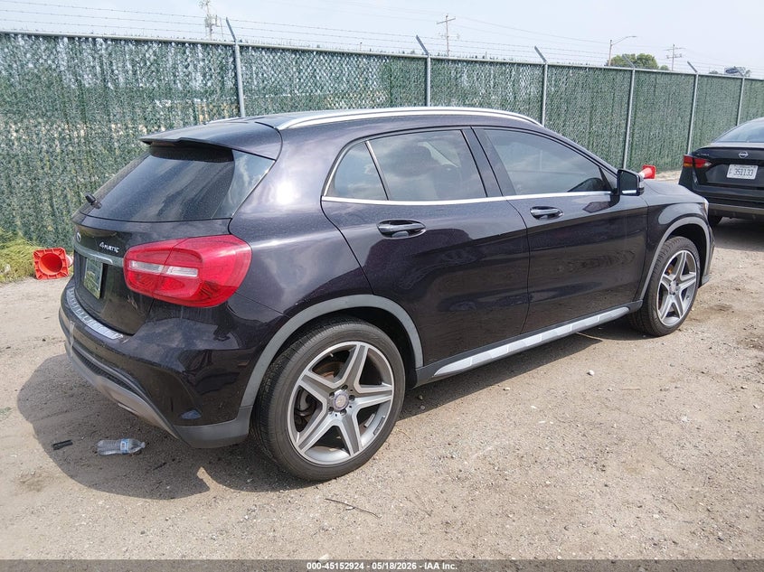 2015 Mercedes-benz Gla-klasse VIN WDCTG4GB9FJ161760 IAAI salvage auction — WATER/FLOOD, Salvage (Kansas), sold $3,450 on 2026-07-17 (photo 4)