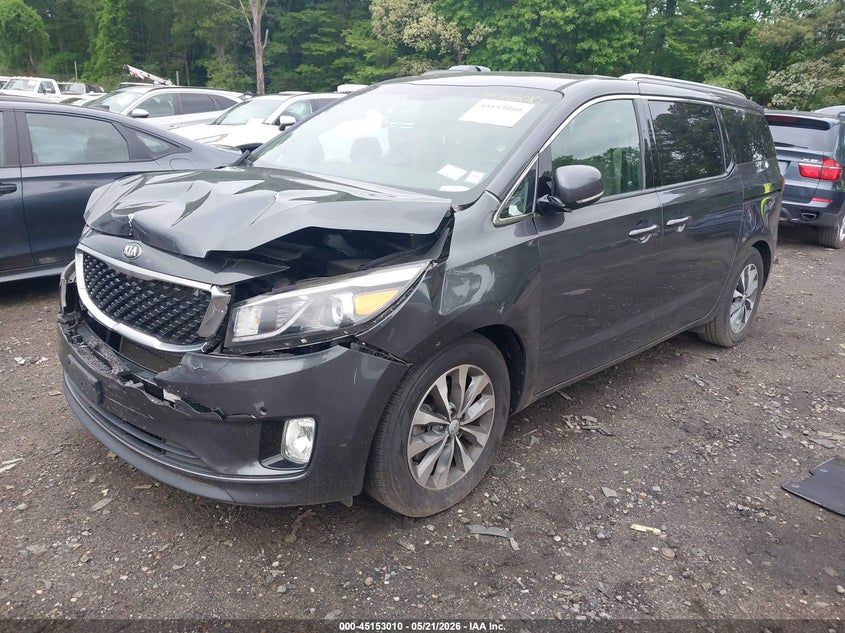 2018 Kia SEDONA VIN KNDMC5C12J6348844 IAAI salvage auction — FRONT END, Salvage (Idaho), sold $1,650 on 2026-07-28 (photo 2)