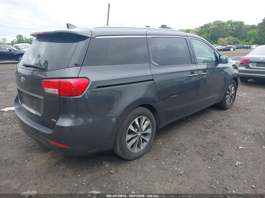 2018 Kia SEDONA VIN KNDMC5C12J6348844 IAAI salvage auction — FRONT END, Salvage (Idaho), sold $1,650 on 2026-07-28 (photo 4)
