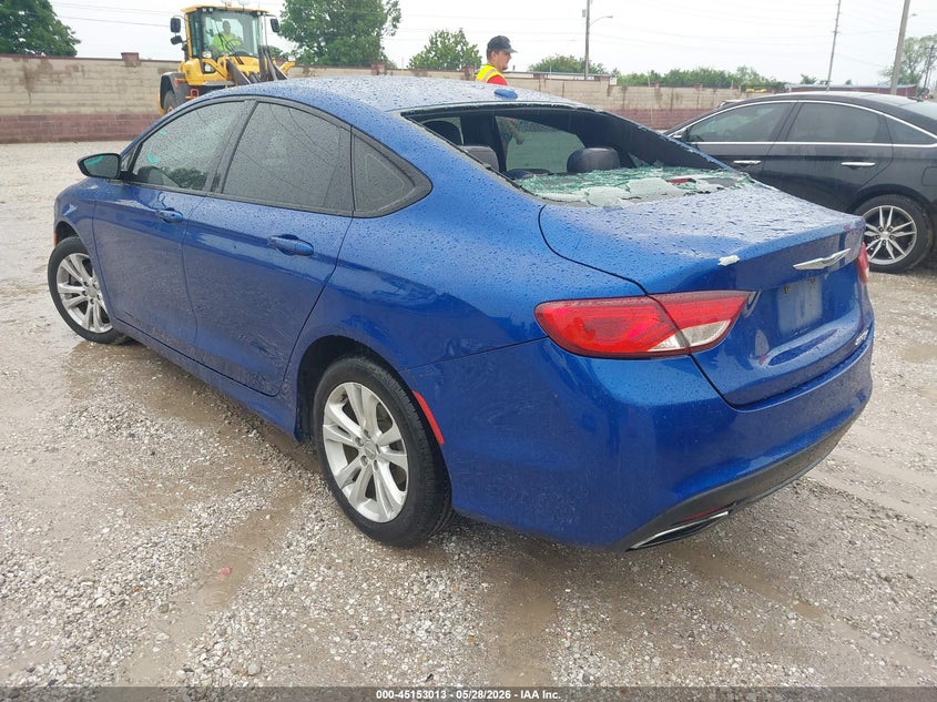 2015 Chrysler 200 VIN 1C3CCCBB3FN677774 IAAI salvage auction — HAIL, Clear (Missouri), sold $1,300 on 2026-09-14 (photo 3)