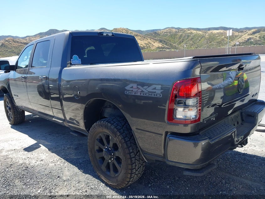 2022 Ram 2500 VIN 3C6UR5MJ9NG191628 IAAI salvage auction — FRONT END, Salvage (California), sold $10,600 on 2026-07-10 (photo 3)