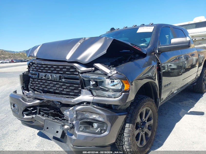 2022 Ram 2500 VIN 3C6UR5MJ9NG191628 IAAI salvage auction — FRONT END, Salvage (California), sold $10,600 on 2026-07-10 (photo 6)