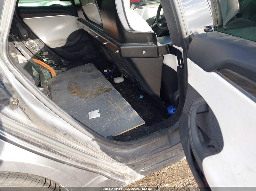 2021 Tesla Model s VIN 5YJSA1E55MF428413 IAAI salvage auction — FRONT END, Clear (Florida), sold $5,600 on 2026-07-13 (photo 8)