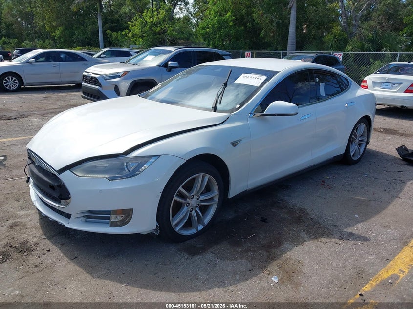 2015 Tesla Model s VIN 5YJSA1E10FF106889 IAAI salvage auction — FRONT END, Clear (Montana), sold $2,550 on 2026-07-20 (photo 2)