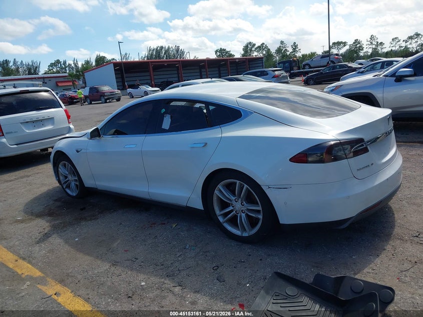 2015 Tesla Model s VIN 5YJSA1E10FF106889 IAAI salvage auction — FRONT END, Clear (Montana), sold $2,550 on 2026-07-20 (photo 3)