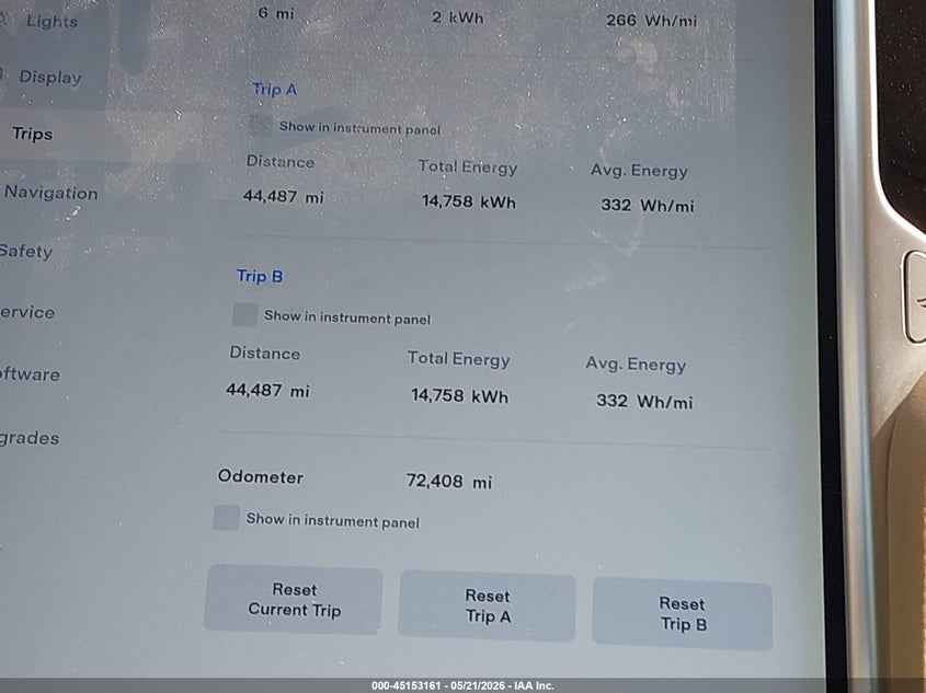2015 Tesla Model s VIN 5YJSA1E10FF106889 IAAI salvage auction — FRONT END, Clear (Montana), sold $2,550 on 2026-07-20 (photo 7)