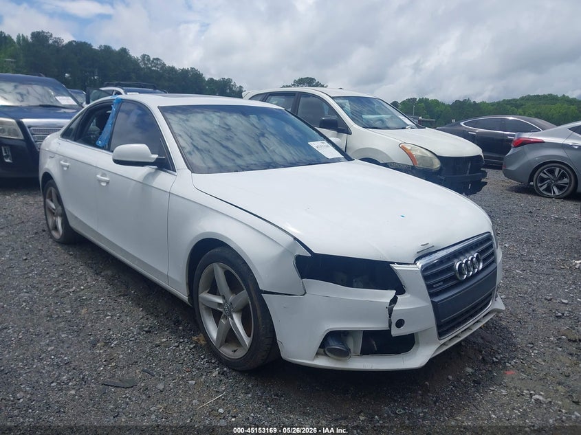 2011 Audi A4 VIN WAUFFAFL2BN056122 IAAI salvage auction — RIGHT FRONT, Salvage (Georgia), sold $300 on 2026-07-14 (photo 1)