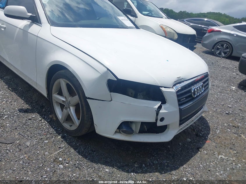2011 Audi A4 VIN WAUFFAFL2BN056122 IAAI salvage auction — RIGHT FRONT, Salvage (Georgia), sold $300 on 2026-07-14 (photo 6)