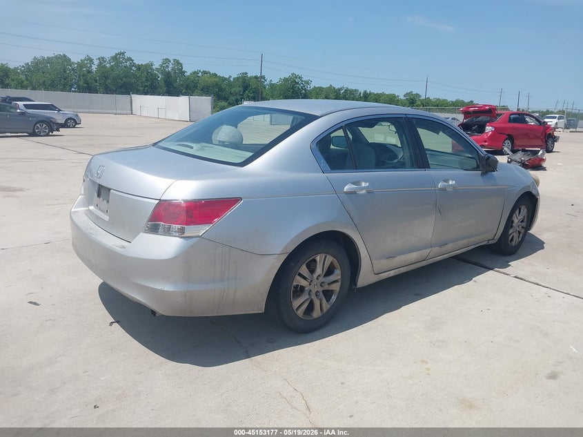 2009 Honda Accord VIN 1HGCP26489A047154 IAAI salvage auction — LEFT SIDE, Salvage (Texas), sold $400 on 2026-07-10 (photo 4)