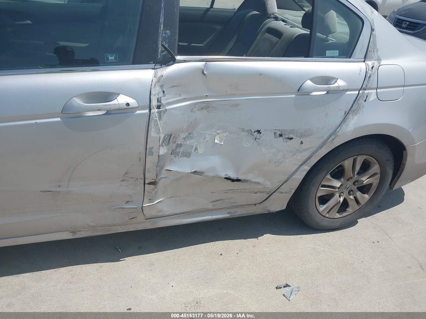 2009 Honda Accord VIN 1HGCP26489A047154 IAAI salvage auction — LEFT SIDE, Salvage (Texas), sold $400 on 2026-07-10 (photo 6)