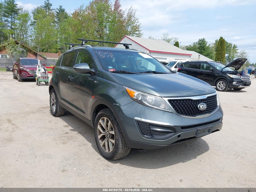 2014 Kia Sportage VIN KNDPBCAC7E7564942 IAAI salvage auction — NORMAL WEAR, Clear (Montana), sold $1,500 on 2026-07-13 (photo 1)