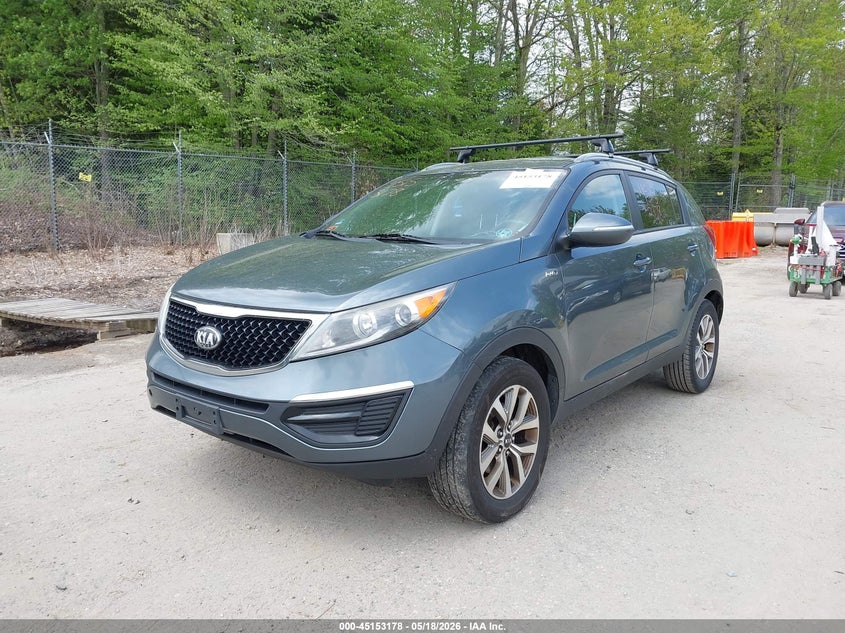 2014 Kia Sportage VIN KNDPBCAC7E7564942 IAAI salvage auction — NORMAL WEAR, Clear (Montana), sold $1,500 on 2026-07-13 (photo 2)
