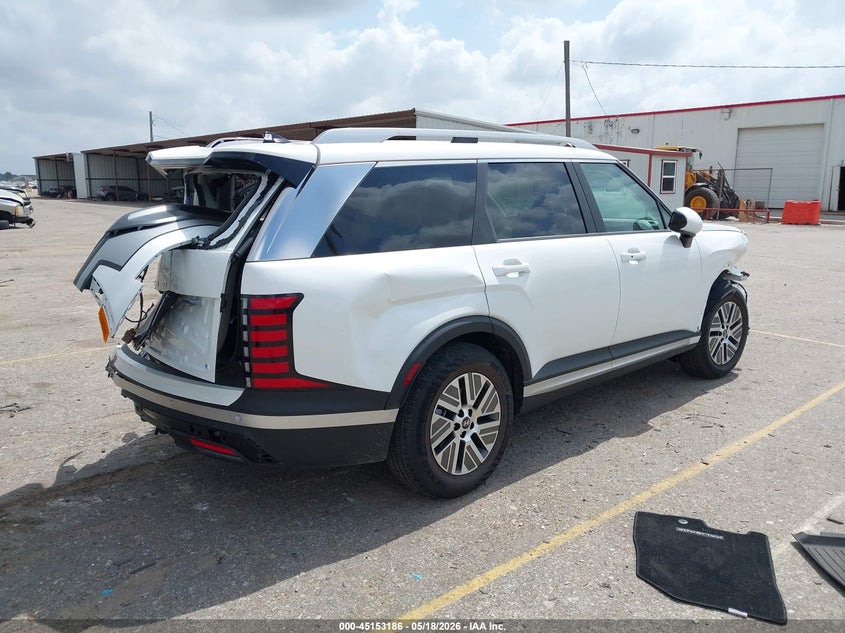 2026 Hyundai Palisade VIN KM8RL5SA1TU085697 IAAI salvage auction — REAR END, Salvage (Texas), sold $10,475 on 2026-07-18 (photo 4)