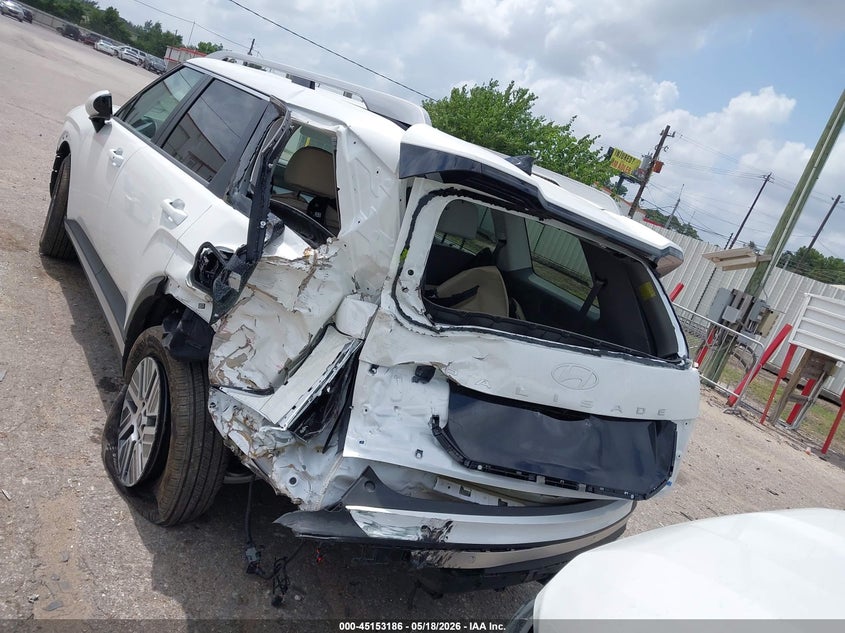 2026 Hyundai Palisade VIN KM8RL5SA1TU085697 IAAI salvage auction — REAR END, Salvage (Texas), sold $10,475 on 2026-07-18 (photo 6)