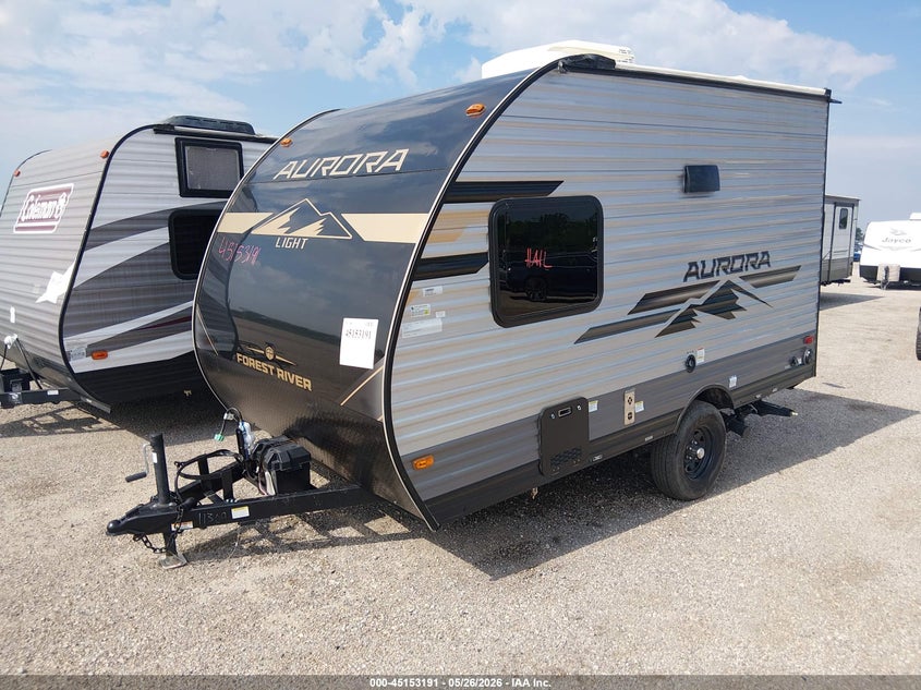 2025 Forest river Aurora VIN 5ZT2ARBC7SK011309 IAAI salvage auction — HAIL, Original (Texas), sold $3,650 on 2026-07-28 (photo 2)